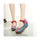 New Beautiful Woman Spring Embroidered Shoes High Heeled Shoes Old Beijing   jea