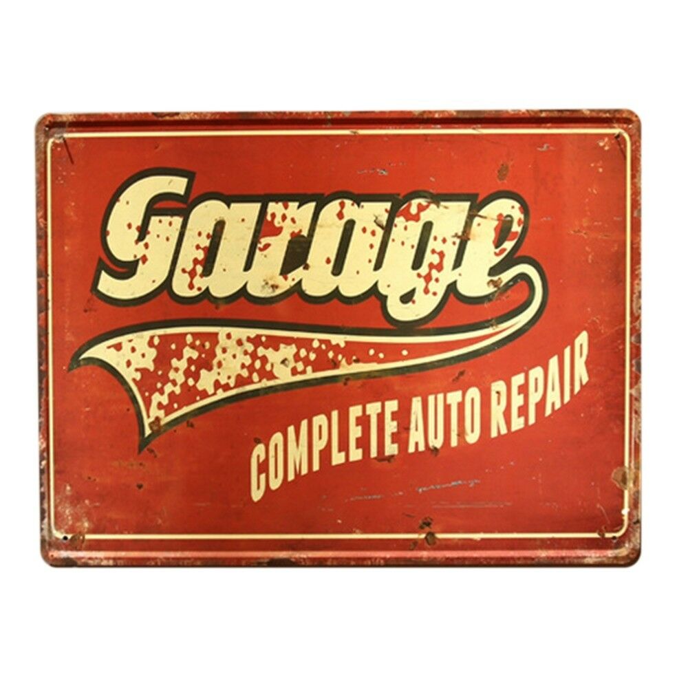 Europe Vintage Iron Car Plate Wall Hanging Decoration    T62