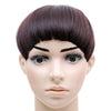 Wig Blunt Bang Clip Type Gentlewoman