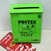 Countryside Mailbox Small Iron Sheet Mailbox Vintage without lock