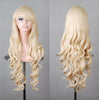 Women New Fashion Women Girl 80cm Wavy Curly Long Hair Full Cosplay Party Sexy