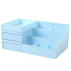 Drawer Type Organizer Comestics Sotrage Box   3127 L blue