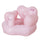 Heart Shape  Inflatable Bath Stool Sofa Chair