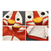 Kleinkinder Baby Jungen Mädchen Pinguin Cartoon Reißverschluss Mantel Schwarz