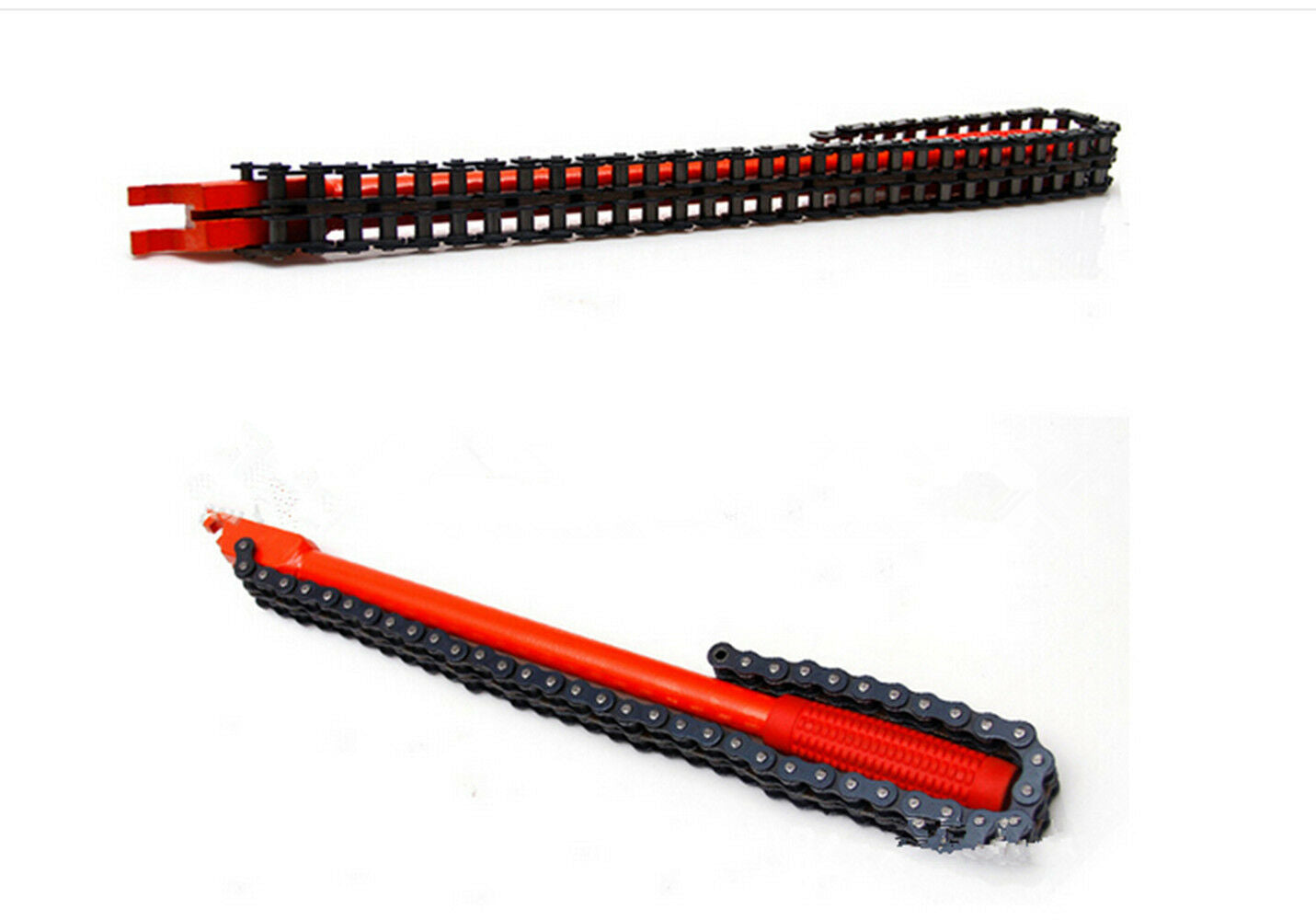 12 Pouce Deux Crochet Deux Chaîne Clé Lourd Filtre Huile Clé Tuyau