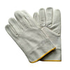 1 psc Mig Welding WELDERS Work Soft Cowhide Leather Plus Gloves 25cm White