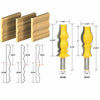 1.3cm Schaft Krone Blenden Frässtift Tür Spitze Zunge und Groove Schlitz 3.5cm