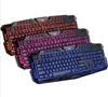 Clavier Gaming 3 Colours Rétroéclairage Câblé Multimedia Pc Clavier Gaming