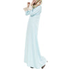 Muslim Long Dress Flare Sleeve Floor-length