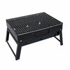 Ménage Portable Acier Noir Poêle Inoxydable Charbon Stoves Combustion Petit