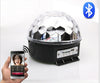 Disco DJ Effect Stage Lighting RGBOWP LED Mp3 Bluetooth Magic Crystal Ball Light