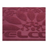 Door Floor Ground Mat Carpet Semi-circle Embossed 50x80cm
