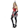 Game Uniform  Woman Refinement Costume Clown Halloween Stage