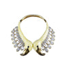 Tendance Collier Zircone Vintage Mandarin Canard Forme Mode Été Essenti