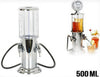 Gas Sender Design Doppel Pistole Likör Bier & Getränkeautomat 500ml