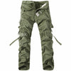 Mens Work Trousers Military Army Cargo  Combat Multi-pocket Pants Camo