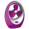ABS Silent Cartoon USB Mango Portable Cooling Fan    Purple
