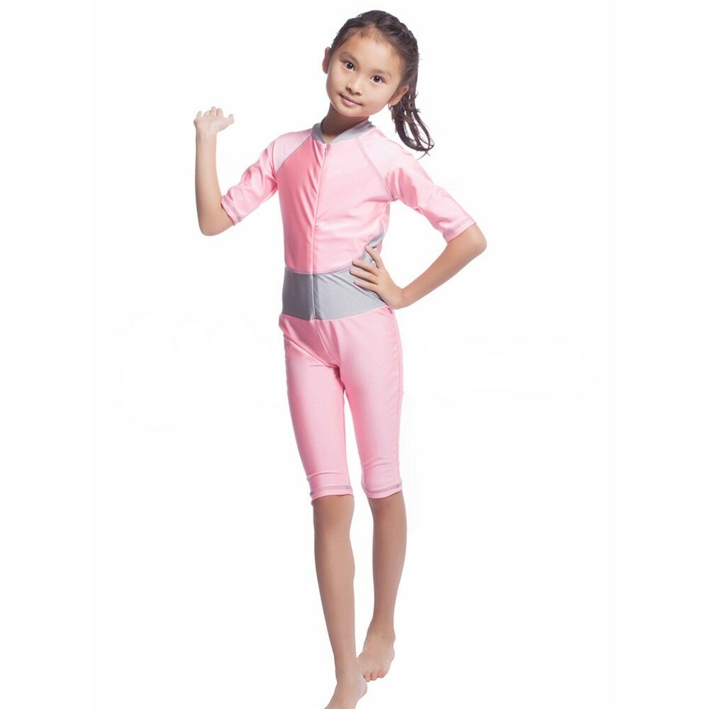 Musilim Swimwear Swimsuit Burqini hw20A Child   pink