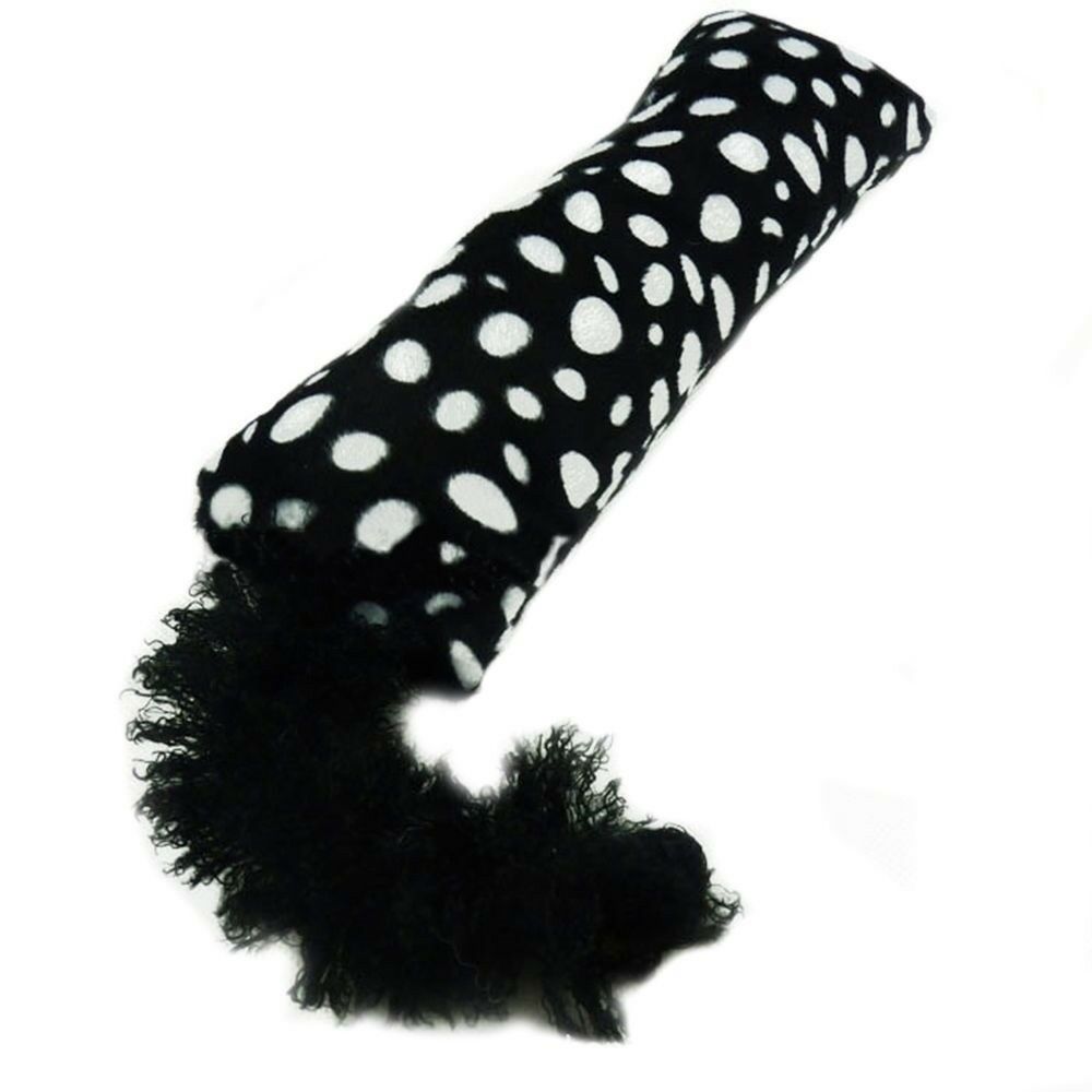 Cat Pet Toy Big Pillow Catnip Sachet   black dot