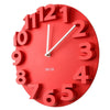 Creative Round Simple 3D Digital Wall Clock