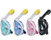 Full Face Snorkeling Snorkel Mask Gopro compatible for Adult and Children