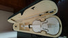 Student Acoustic Violin 4/4 Maple Spruce with Case Bow Rosin all white Color