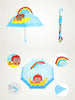 Cute Cartoon Animal Umbrella for Kids Animal Ears Bend Handle