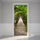 New 3D DIY PVC Waterproof  Door Wall Mural Sticker Drawbridge qd003