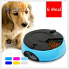 6 Repas Chronométré Auto Animal de Compagnie Mangeoire Chien Chat Digital Écran