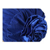 Muslim Scarf Kerchief Hat Flower Casual   sapphire blue