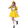 Jaune Moderne Scène Femme Refinement Déguisement Étudiant Kawaii Hôtesse