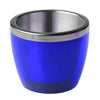 Acero Inoxidable Mini Hielo Almacenaje Cubo Vino Barril Azul