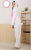 Unisex Adult Pajamas Cosplay Costume Animal one piece sleepwear Suit  Rabbit