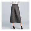 Ninth Loose Pants Blending All-match Casual Seventh Trousers grey S