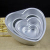 Pastel Hornear Molde Forma Corazón Grueso Aleación de Aluminio 12.7cm