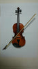 Full Size Natural Acoustic Violin Fiddle with Case Bow Rosin wood Color