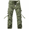 Fashion Mens Work Trousers Military Army Cargo Camo Combat Multi-pocket Pants