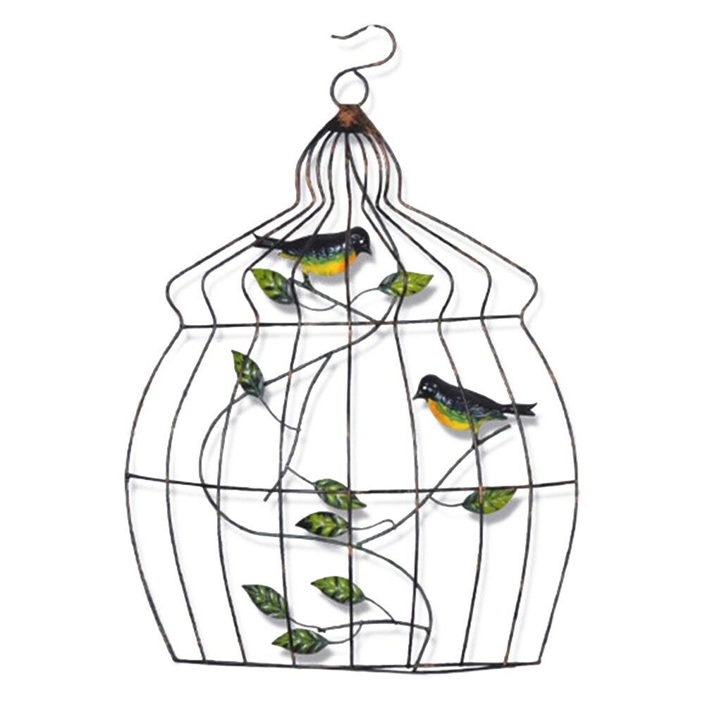 Modern Iron Bird Cage Wall Hanging Decoration   A