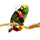 Bird Parrot Snap Toy Swing Ladder