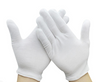 12 Pairs White Cotton Gloves for Cosmetic Moisturizing Coin Jewelry