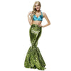 Halloween Cosplay Bar Party Boob Tube Top Mermaid Costume