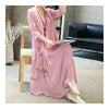 Vintage China Traditional   Style Loose Fit 2pcs Imitation Suit Evening Dress