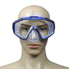 Diving Glasses Masks Face Mirror Adult blue