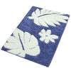 Fluff Door Ground Non-slip Mat Carpet  summer night blue    60*90cm