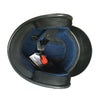 Moto Scooter Casque de Sécurité Nm-207 Brillantes Noir