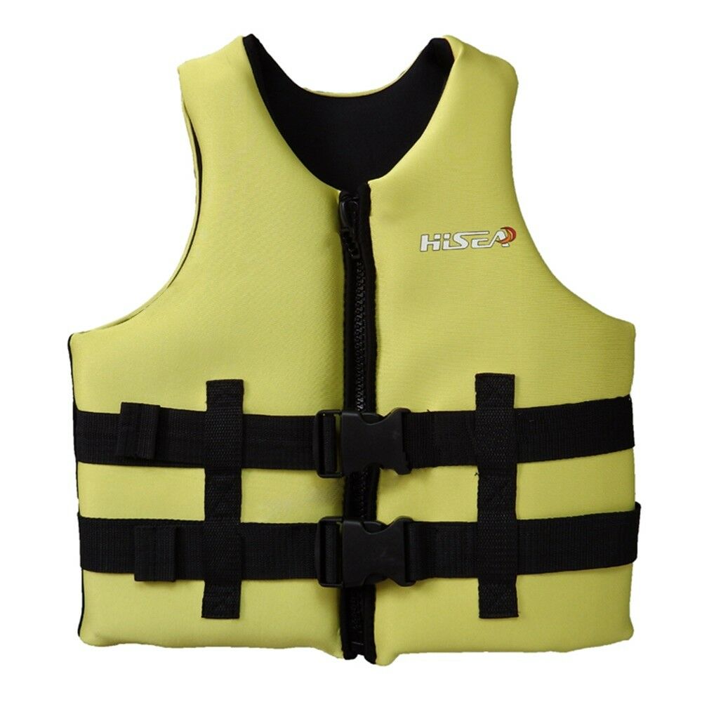 L006 L007 L008 L012 Child Life Jacket Surfing Fishing Drifting Vest   yellow  S