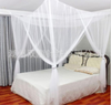 Square Mosquito Net Bed Canopy Fly Screen and Hooks King Size Fly Insect Protect