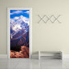 Door Sticker New 3D DIY PVC Waterproof  Door Wall Mural Nepal qd034