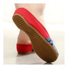 Old Beijing Cloth Embroidered Shoes Slipsole Slipper Jandal