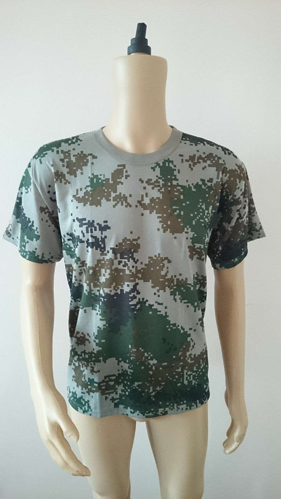 Mens' Camouflage Camo Military Army Outdoors Hunting Fishing T Shirt